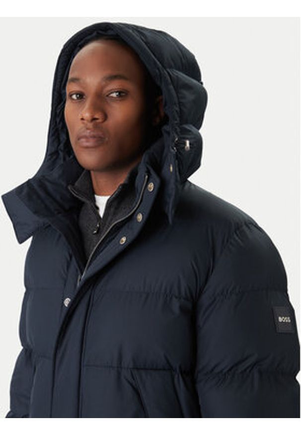 BOSS Kurtka zimowa H-Corbinian5 50551599 Granatowy Regular Fit. Kolor: niebieski. Materiał: syntetyk. Sezon: zima
