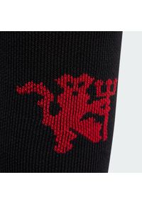Adidas - Getry Manchester United 24/25 Home. Kolor: czarny. Materiał: materiał