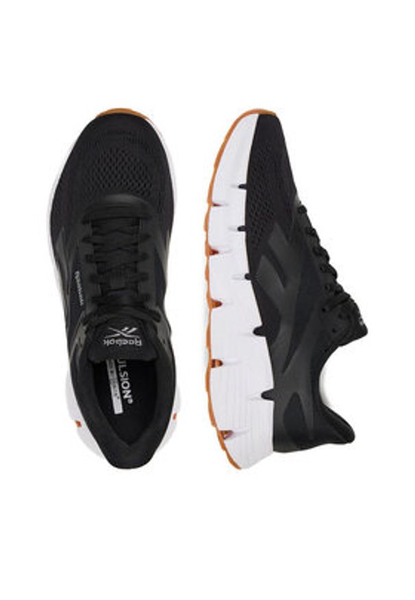 Reebok Buty do biegania EO-ZIG DYNAMICA 6 100225495 W Czarny. Kolor: czarny. Materiał: materiał