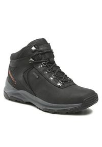 Merrell Trekkingi Erie Mis Ltr Wp J500151 Czarny. Kolor: czarny. Materiał: skóra, nubuk. Sport: turystyka piesza #3