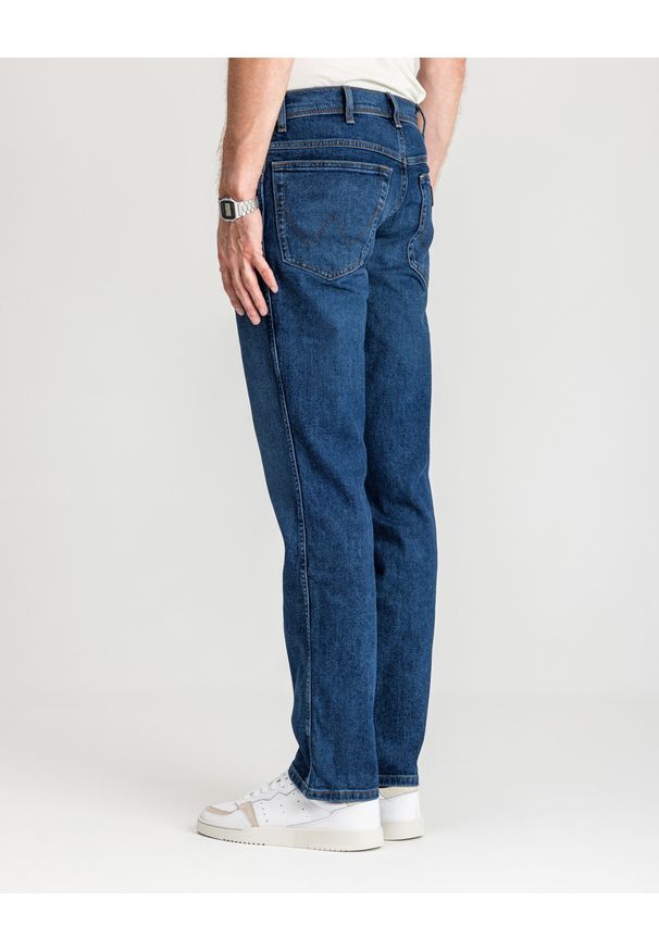 Wrangler - WRANGLER MĘSKIE SPODNIE JEANSOWE JEANSY DŻINSY TEXAS THE ROCK W1218450X 112335241. Styl: rockowy