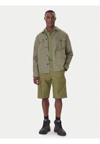 G-Star RAW - G-Star Raw Szorty materiałowe Core D26220-C973 Zielony Regular Fit. Kolor: zielony. Materiał: bawełna #4