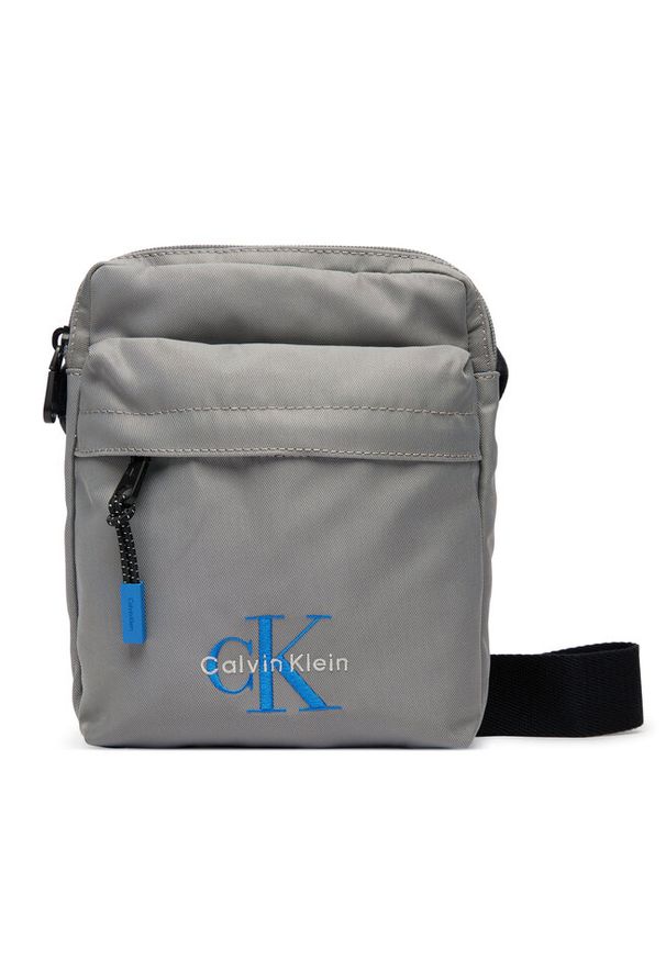 Saszetka Calvin Klein. Kolor: szary
