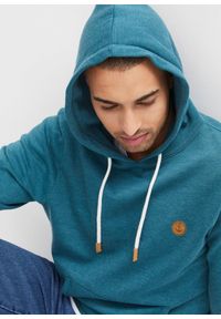 bonprix - Bluza z kapturem. Typ kołnierza: kaptur. Kolor: niebieski #3