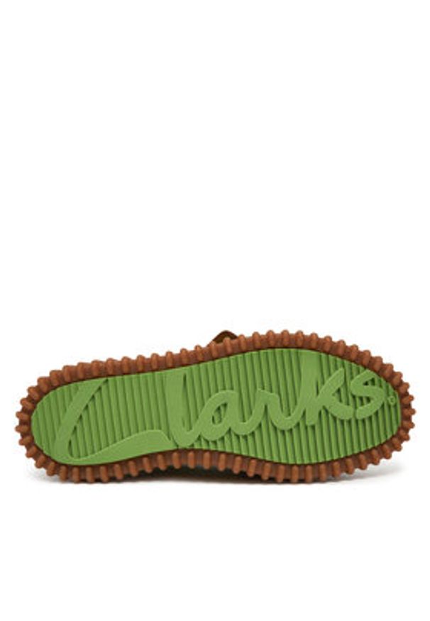Clarks Półbuty Torhill Bee 26181186 Zielony. Kolor: zielony. Materiał: zamsz, skóra