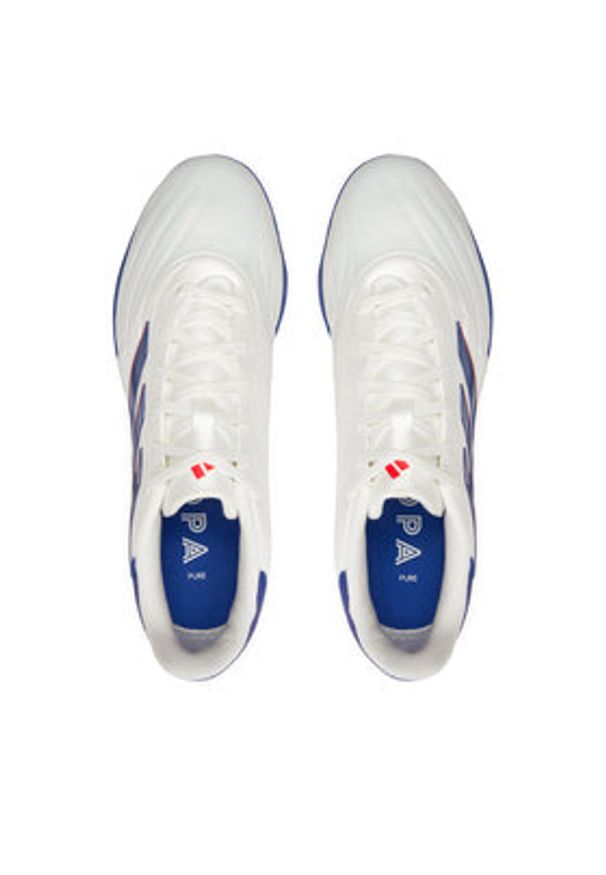 Adidas - adidas Buty do piłki nożnej Copa Pure 2 League Tf IG6407 Biały. Kolor: biały. Materiał: skóra