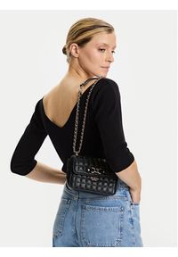 Guess Torebka Nadira Mini HWQG84 24780 Czarny. Kolor: czarny. Materiał: skórzane #6