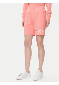 Emporio Armani Underwear Szorty sportowe EW000496 AF10882 U4019 Różowy Loose Fit. Kolor: różowy. Materiał: bawełna