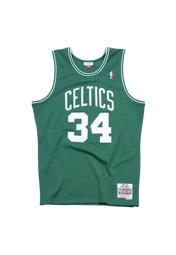 Mitchell & Ness - Jersey Boston Celtics 2007-08 Paul Pierce. Kolor: zielony. Materiał: jersey. Sport: koszykówka