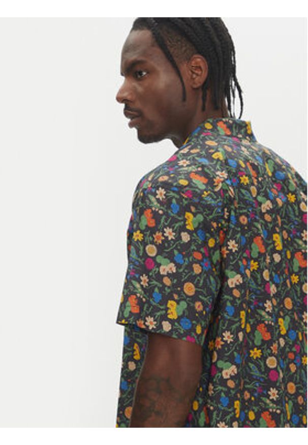 Element Koszula Tillow ELYWT00166 Granatowy Regular Fit. Kolor: niebieski. Materiał: bawełna