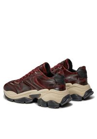 Bronx Sneakersy Platform sneakers 66462B-P Bordowy. Kolor: czerwony. Materiał: materiał. Obcas: na platformie #3