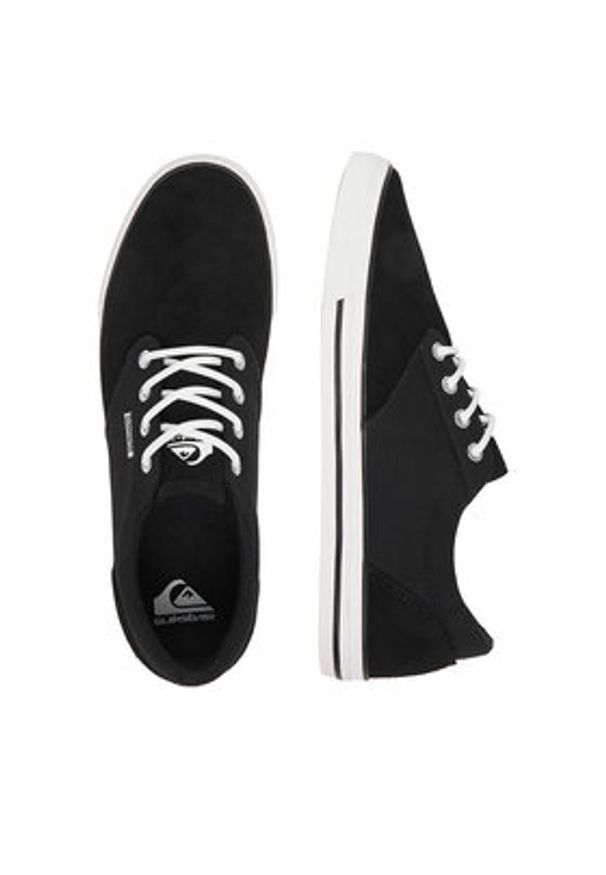 Quiksilver Tenisówki CEO-DAYTON-01 Granatowy. Kolor: niebieski. Materiał: skóra, zamsz