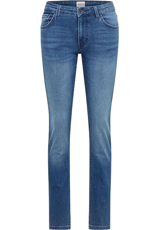 Damskie Spodnie Jeansowe Mustang Style Rebecca Slim Denim Blue 1016989 5000 682