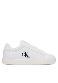 Calvin Klein Sneakersy 3 Cupsole Laceup Pu Mg YW0YW01781 Biały. Kolor: biały. Materiał: skóra #1