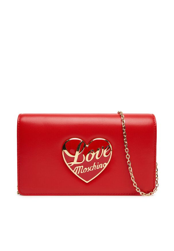 Love Moschino - Torebka LOVE MOSCHINO. Kolor: czerwony