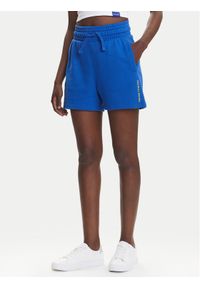 Pepe Jeans Szorty sportowe Red Bull Racing RL800008 Niebieski Relaxed Fit. Kolor: niebieski. Materiał: bawełna