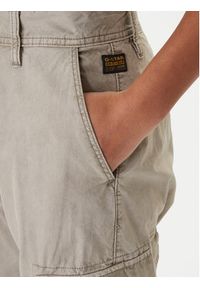 G-Star RAW - G-Star Raw Spodnie materiałowe D28756-D388 Beżowy Boyfriend Fit. Kolor: beżowy. Materiał: bawełna #5