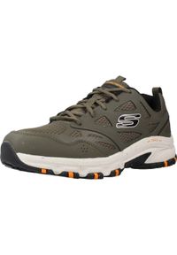 skechers - Buty SKECHERS HILLCREST Zielony. Kolor: zielony. Materiał: tkanina. Model: Skechers Sport. Sport: piłka nożna #1