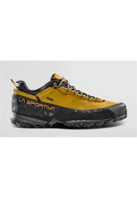 LA SPORTIVA - Buty do chodzenia męskie La Sportiva Tx 5 Low Gtx. Zapięcie: sznurówki. Kolor: żółty. Materiał: skóra. Szerokość cholewki: normalna. Sport: turystyka piesza