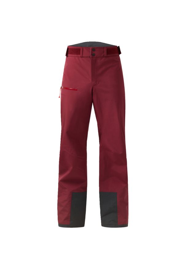 Spodnie narciarskie Haglöfs Alper Poorf. Kolor: czerwony. Sezon: zima. Sport: narciarstwo