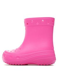 Crocs Kalosze Crocs Classic Boot Kids 208544 Różowy. Kolor: różowy #4