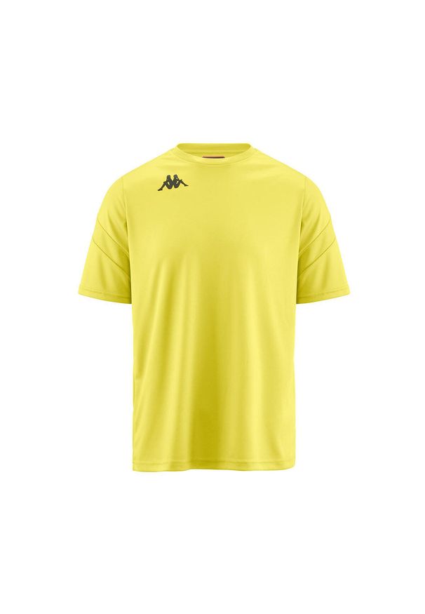 Jersey Kappa Dovo. Kolor: żółty. Materiał: jersey. Sport: fitness