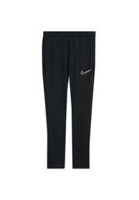 Spodnie dla dzieci Nike Dri-FIT Academy czarne CW6124 010. Kolor: wielokolorowy, czarny