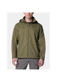 columbia - Wiatrówka męska Columbia Glennaker Lake II. Kolor: zielony. Materiał: softshell. Sport: turystyka piesza #1