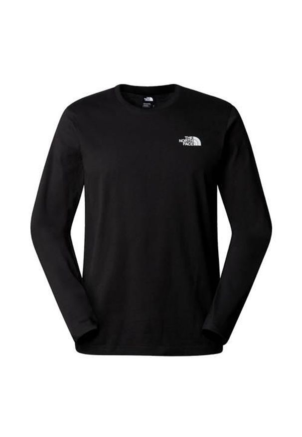 Koszulka sportowa męska The North Face Simple Dome. Kolor: czarny. Długość rękawa: długi rękaw. Długość: długie. Sport: turystyka piesza