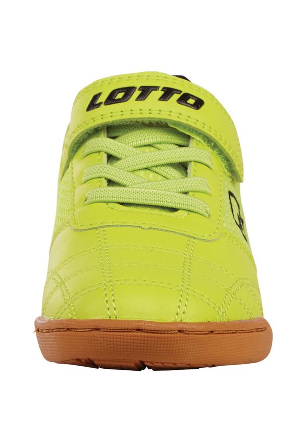 LOTTO - Buty dla dzieci Lotto Whizzer K. Kolor: zielony, czarny, żółty, wielokolorowy. Materiał: syntetyk, materiał