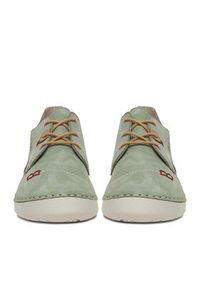 Rieker Półbuty 52528-52 Zielony. Kolor: zielony. Materiał: materiał #2
