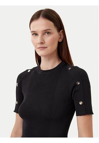 Motivi Sweter M5876000937N Czarny Slim Fit. Kolor: czarny. Materiał: syntetyk #3