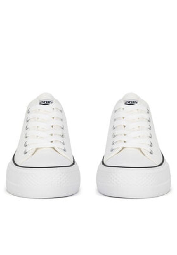 Sprandi Trampki YL201404 Biały. Kolor: biały. Materiał: materiał