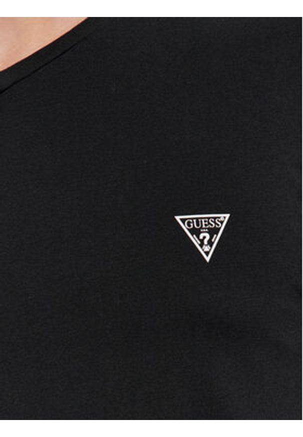 Guess Komplet 2 t-shirtów Caleb U97G03 KCD31 Czarny Regular Fit. Kolor: czarny. Materiał: bawełna