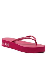 Emporio Armani Klapki XVQS07 XN118 00238 Różowy. Kolor: różowy