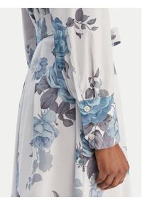 Marella Sukienka koszulowa Formica 2613221161 Błękitny Regular Fit. Kolor: niebieski. Materiał: bawełna. Typ sukienki: koszulowe #3