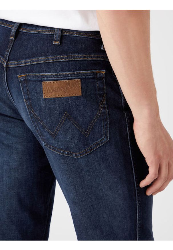 Wrangler - WRANGLER TEXAS SLIM MĘSKIE SPODNIE JEANSOWE ELECTRIC RODEO W12S3521J 112319984