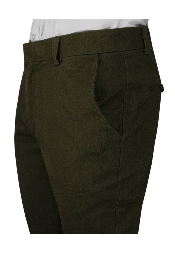 Zielone spodnie Chiao eleganckie