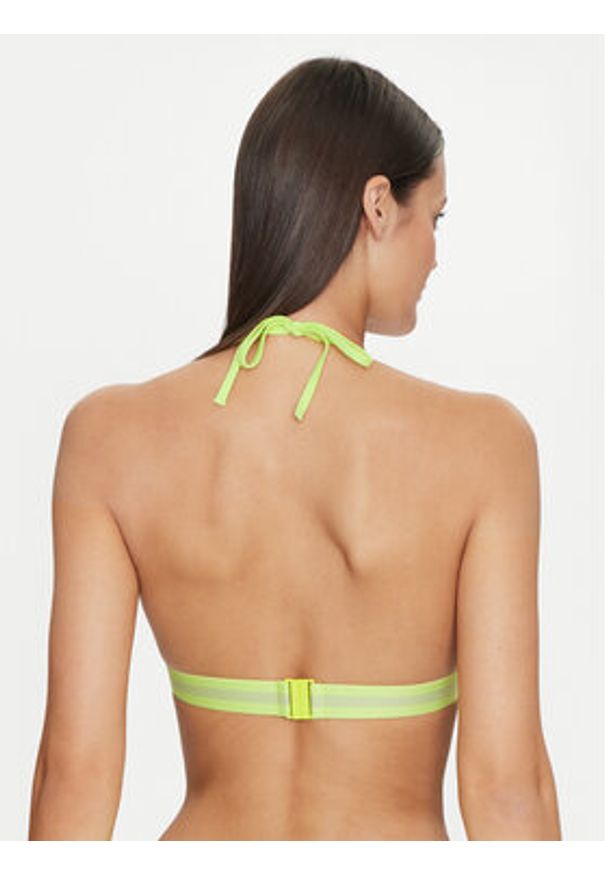 TOMMY HILFIGER - Tommy Hilfiger Góra od bikini UW0UW04109 Zielony. Kolor: zielony. Materiał: syntetyk