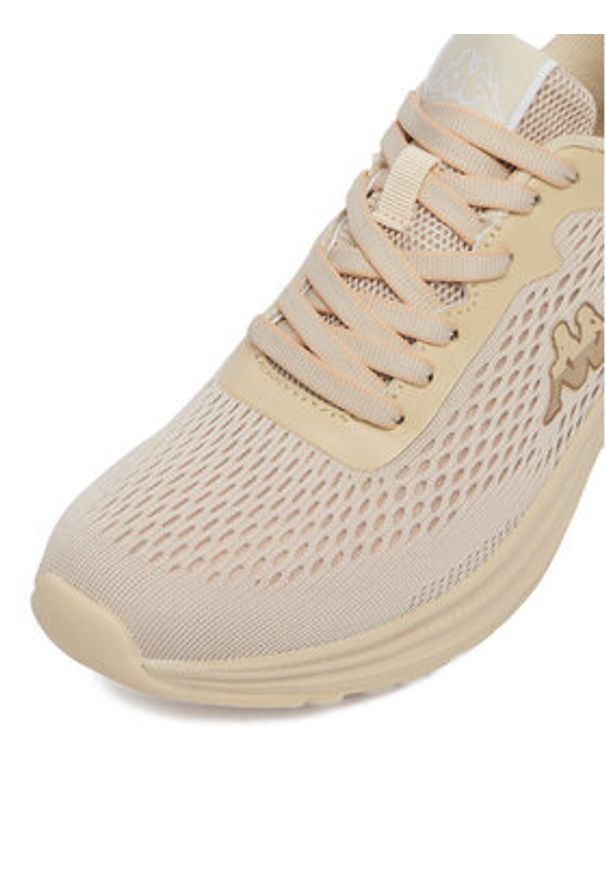 Kappa Sneakersy SS24-3C009-W Beżowy. Kolor: beżowy. Materiał: materiał