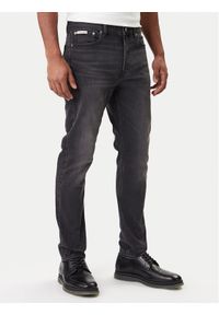 Calvin Klein Jeans Jeansy LV04RB754G Szary Slim Taper Fit. Kolor: szary #1