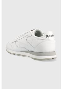Reebok Classic sneakersy skórzane Classic Leather GY3558 kolor biały GY3558.100008789-FTWWHT/PUG. Nosek buta: okrągły. Zapięcie: sznurówki. Kolor: biały. Materiał: skóra. Model: Reebok Classic #3
