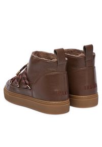 Inuikii Śniegowce Full Leather Gloss 1001.001.0371 Brązowy. Kolor: brązowy. Materiał: skóra