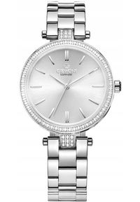 Zegarek Giewont Zegarek Damski Giewont Sapphire Srebrny GW9890-B1. Kolor: srebrny #1