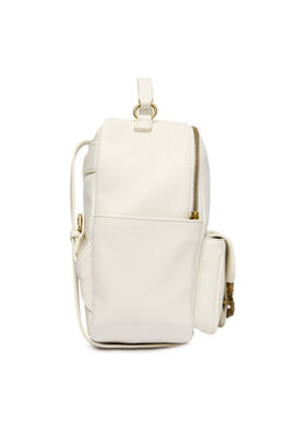 Just Cavalli Plecak 80RA4BA5 ZSA89 Biały. Kolor: biały. Materiał: skóra