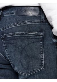 Calvin Klein Jeans Jeansy J30J317663 Granatowy Slim Fit. Kolor: niebieski