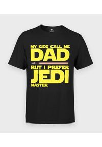 MegaKoszulki - Koszulka męska standard plus Jedi dad. Materiał: materiał, skóra, bawełna. Styl: klasyczny