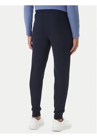BOSS Spodnie dresowe Waffle 50535878 Granatowy Regular Fit. Kolor: niebieski. Materiał: syntetyk #2