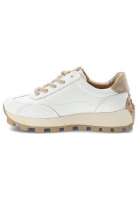 Białe Sneakersy Filippo Wygodne Buty Damskie Na Platformie. Okazja: na co dzień, na spacer. Zapięcie: sznurówki. Kolor: biały. Materiał: jeans. Szerokość cholewki: normalna. Sezon: wiosna, lato. Obcas: na platformie. Sport: turystyka piesza #6