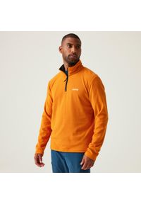 Regatta - Thompson Męski lekki polar turystyczny z zamkiem błyskawicznym do połowy. Kolor: pomarańczowy. Materiał: polar. Sport: turystyka piesza #1